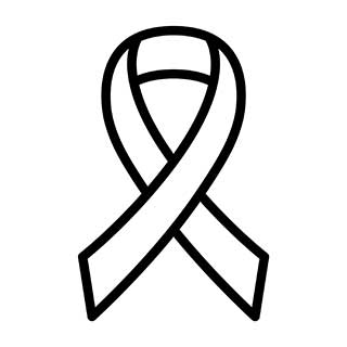 Cancer ribbon to symbolize Impact and Prevention.